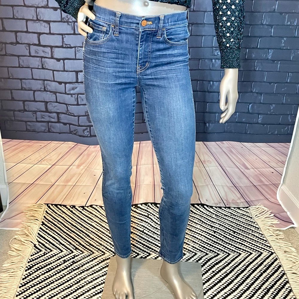 Madewell High Riser, skinny jeans